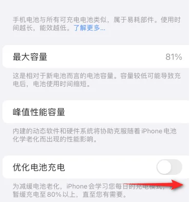 柳城苹果15维修分享iPhone15充电到80%就充不进电了怎么办 