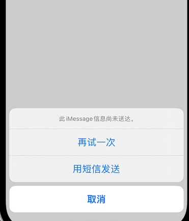 柳城apple维修iPhone上无法正常发送iMessage信息