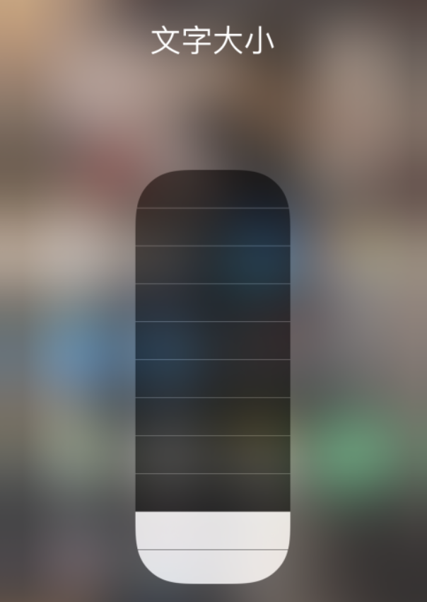 柳城苹果手机维修分享小技巧：在 iPhone 控制中心快速调节字体大小 